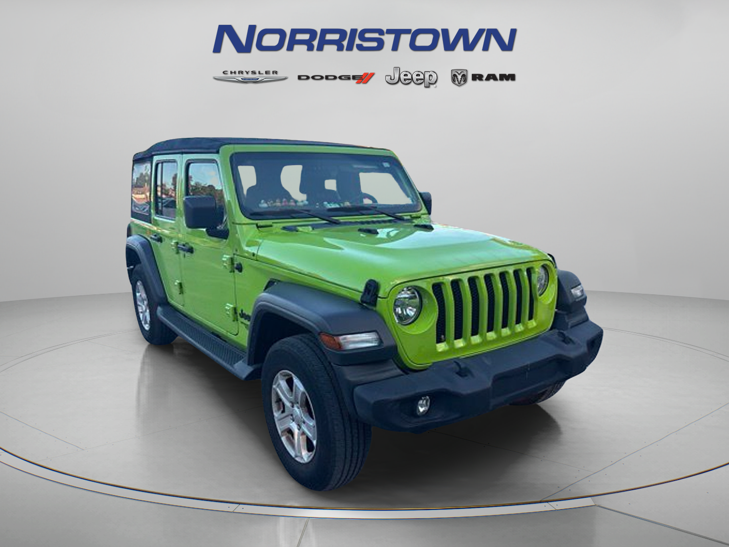 Used 2021 Jeep Wrangler Unlimited Sport AWD/4WD image 2