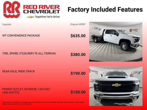 New 2025 Chevrolet Silverado 3500 W/T w/ WT Convenience Package RWD image 14