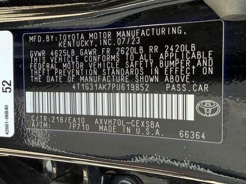 Certified 2023 Toyota Camry SE FWD image 27