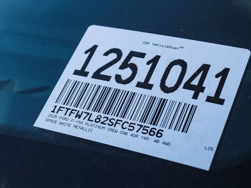 New 2025 Ford F150 Platinum w/ FX4 Off-Road Package image 27