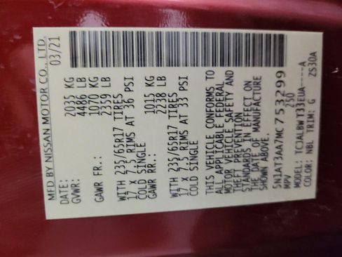 Used 2021 Nissan Rogue S FWD image 33