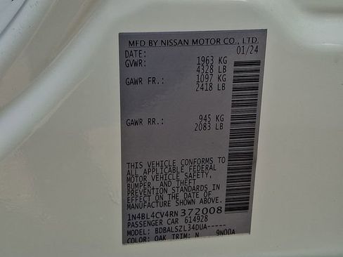 Used 2024 Nissan Altima 2.5 SR image 27