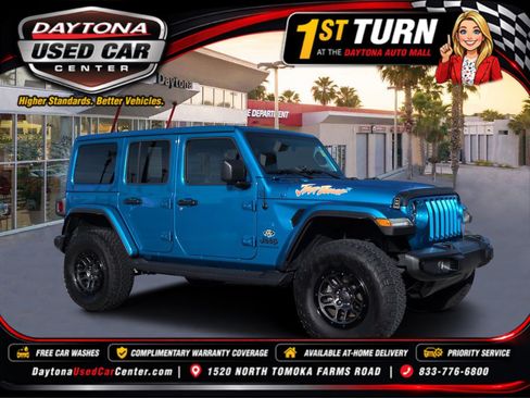 Used 2023 Jeep Wrangler Unlimited Sport w/ Xtreme 35 Tire Package AWD/4WD image 1