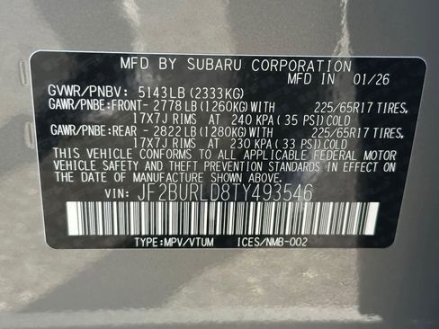 New 2026 Subaru Outback Wilderness image 29