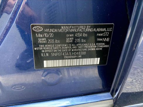 Used 2020 Hyundai Sonata SEL w/ Convenience + Sunroof Package FWD image 31