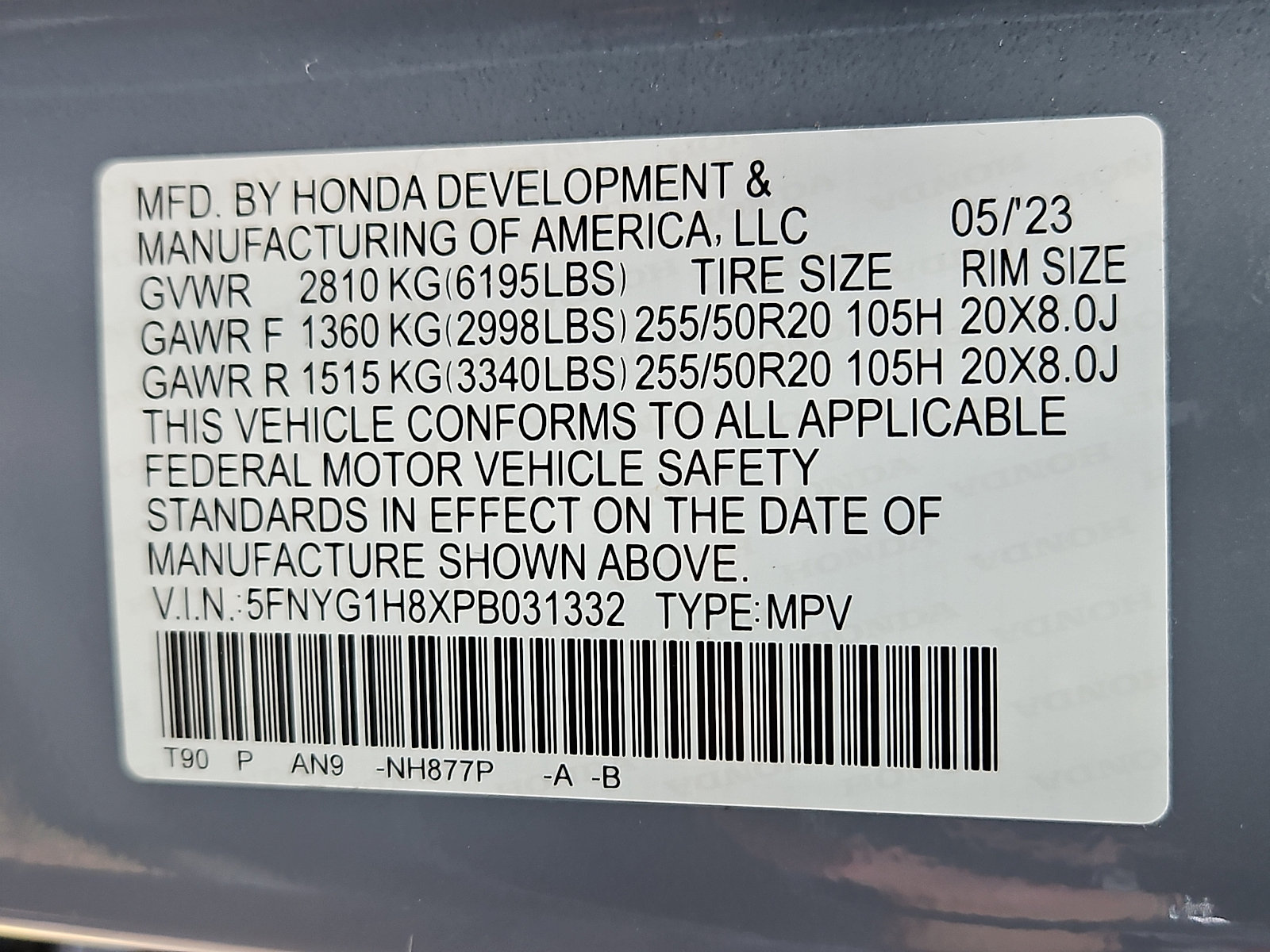 Certified 2023 Honda Pilot Elite image 30