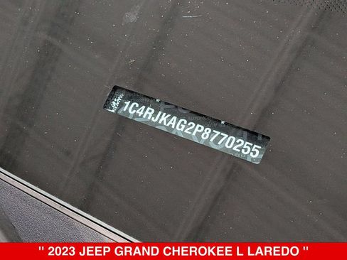 Used 2023 Jeep Grand Cherokee L Laredo w/ Luxury Tech Group I AWD/4WD image 37
