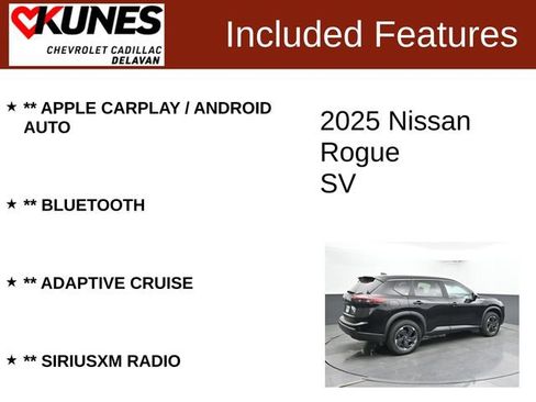 Used 2025 Nissan Rogue SV AWD/4WD image 3