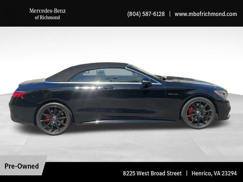 Used 2017 Mercedes-Benz S 63 AMG 4MATIC Cabriolet image 3
