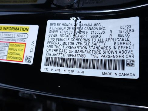 Used 2023 Honda Civic EX image 41