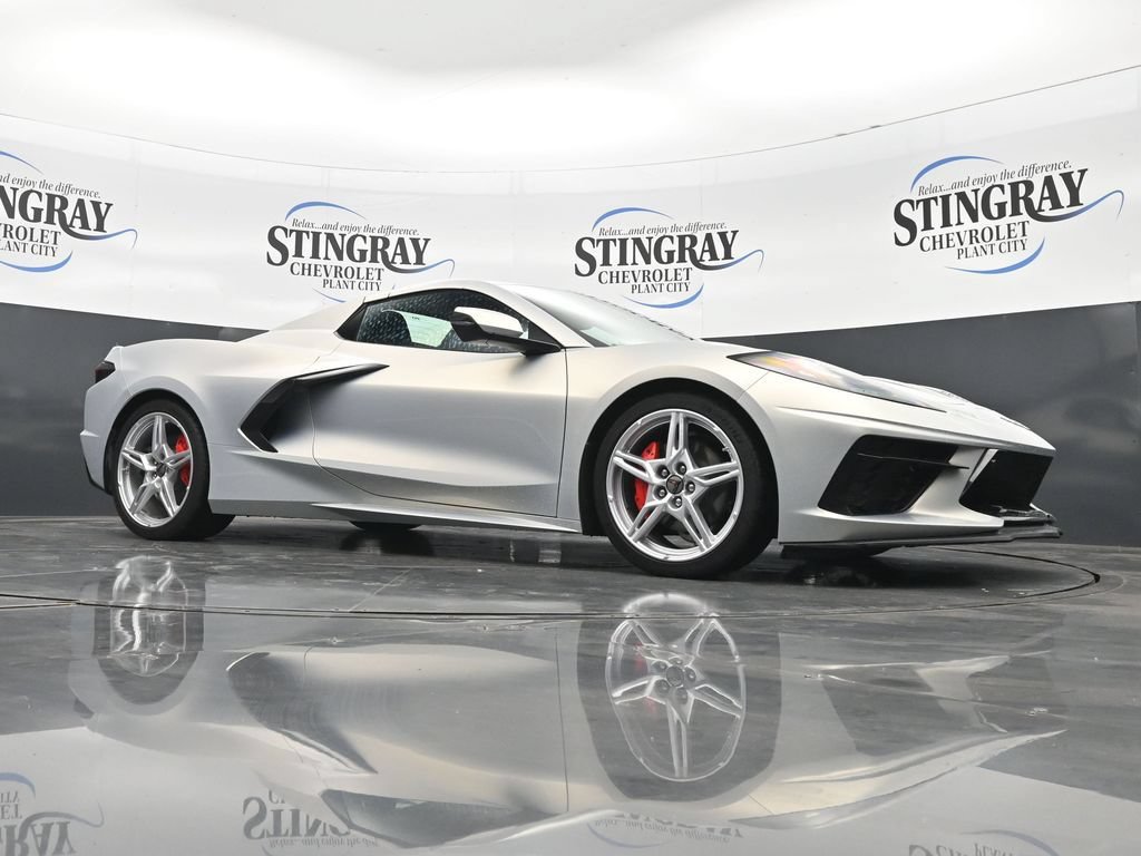Certified 2023 Chevrolet Corvette Stingray Preferred Conv w/ Chrome Exterior Badge Package RWD image 26