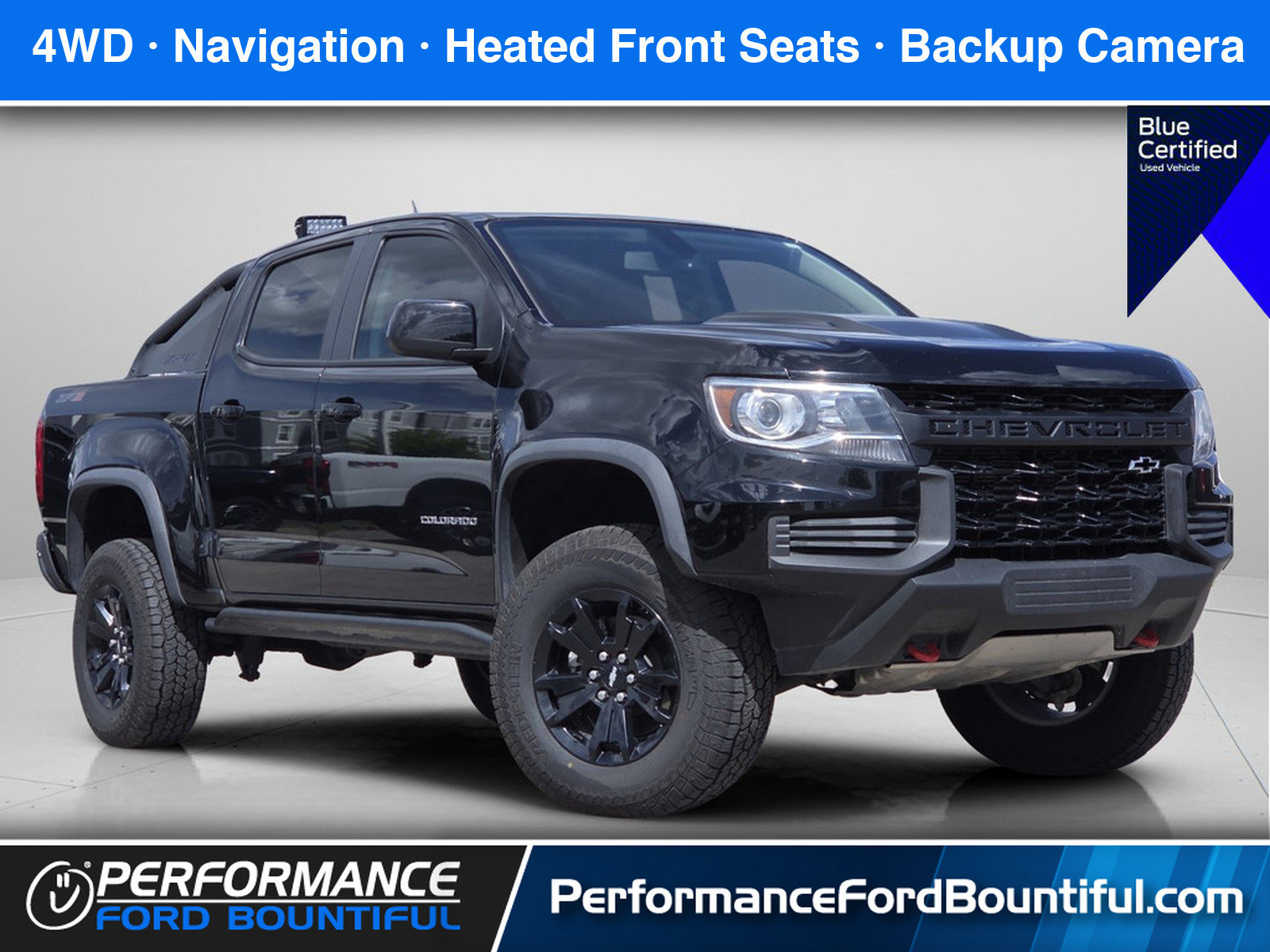 Used 2022 Chevrolet Colorado ZR2 w/ ZR2 Midnight Special Edition AWD/4WD image 1