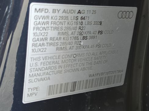 New 2026 Audi Q8 Prestige image 36