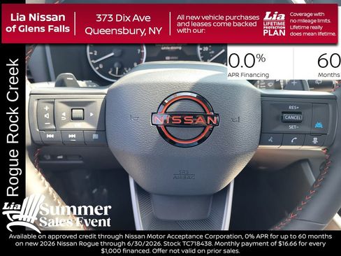 New 2026 Nissan Rogue SV w/ Rock Creek Premium Package AWD/4WD image 17