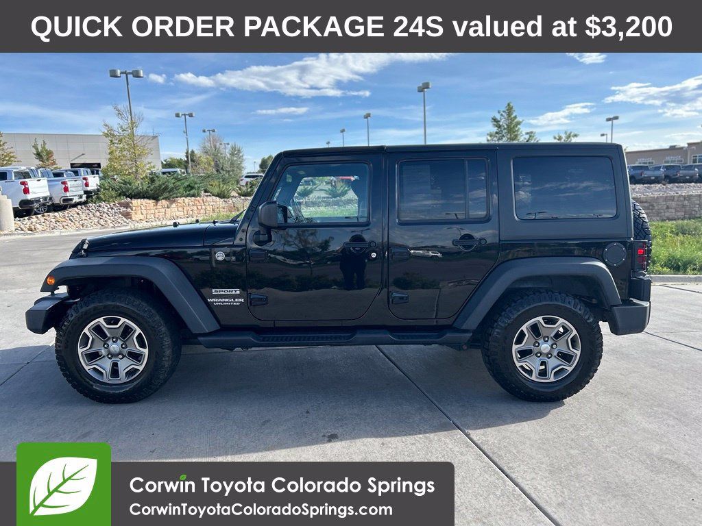 Used 2017 Jeep Wrangler Unlimited Sport w/ Quick Order Package 24S AWD/4WD image 5