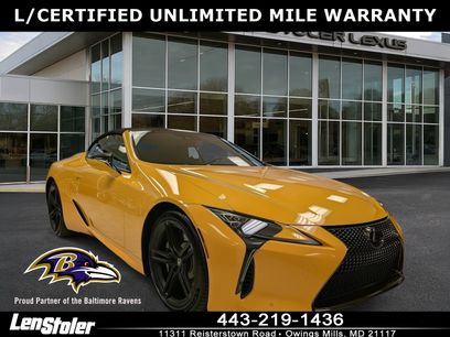 Certified 2025 Lexus LC 500 Convertible