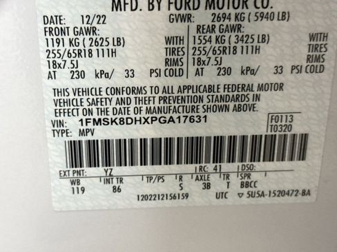 Used 2023 Ford Explorer XLT AWD/4WD image 28