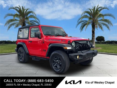 Used 2021 Jeep Wrangler Sport image 1