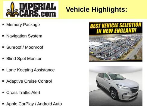 Used 2022 Buick Enclave Avenir w/ Avenir Technology Package AWD/4WD image 3