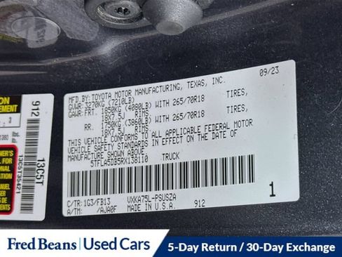 Used 2024 Toyota Tundra SR5 AWD/4WD image 36