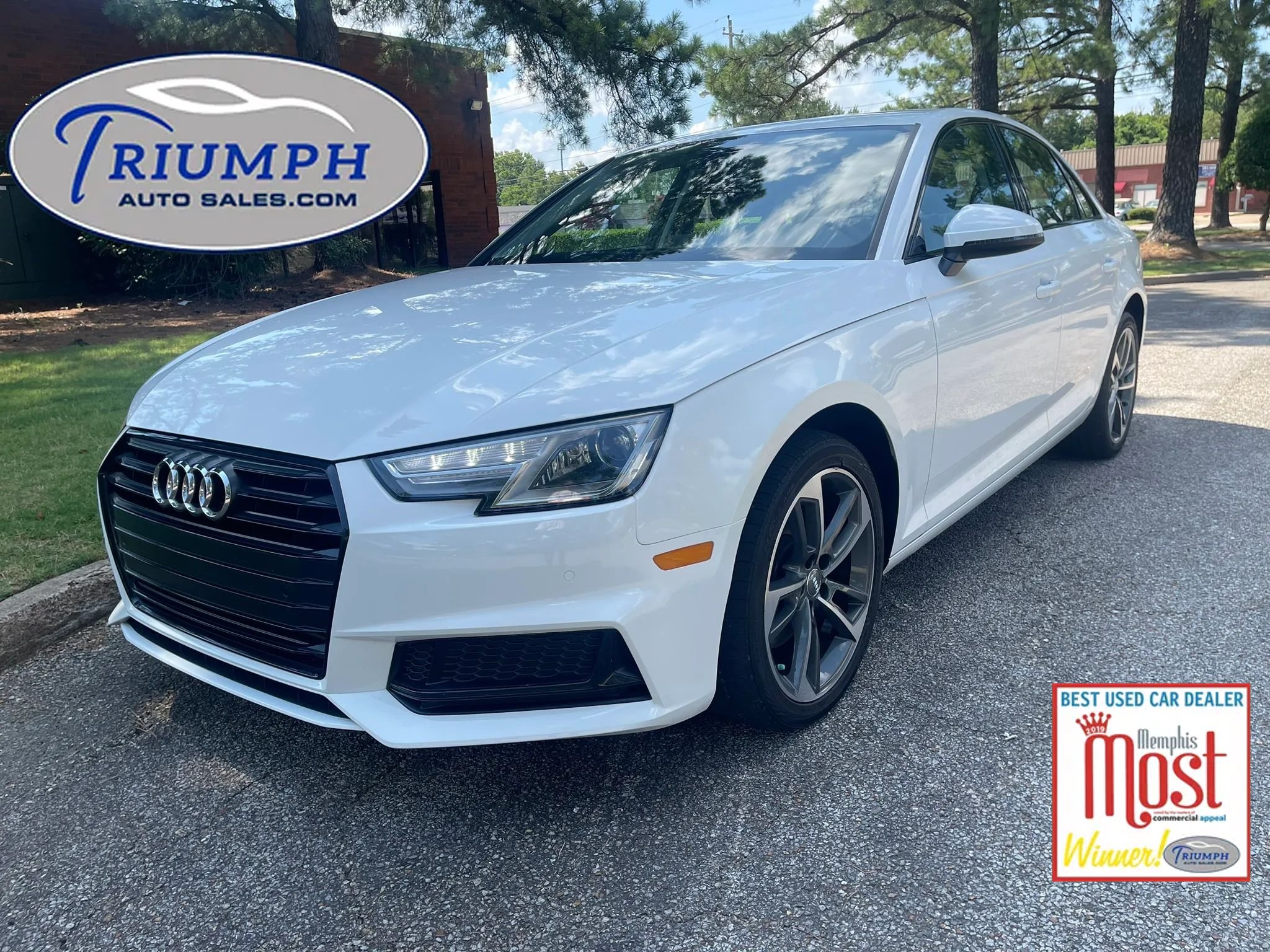Used 2019 Audi A4 2.0T Premium FWD image 1