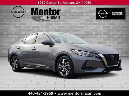 Certified 2021 Nissan Sentra SV image 1