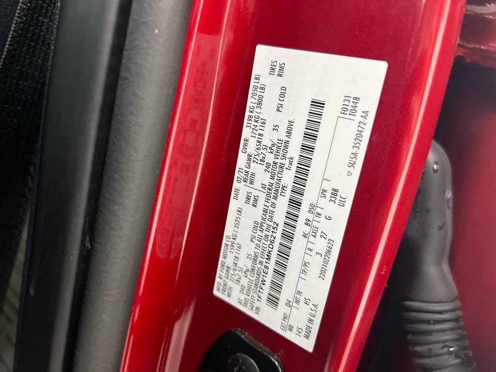 Used 2021 Ford F150 Lariat w/ Equipment Group 502A High AWD/4WD image 29