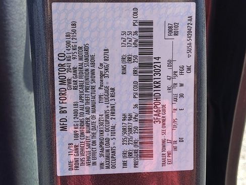 Used 2019 Ford Fusion SE image 33