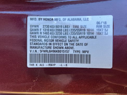 Used 2019 Honda Odyssey Elite image 37