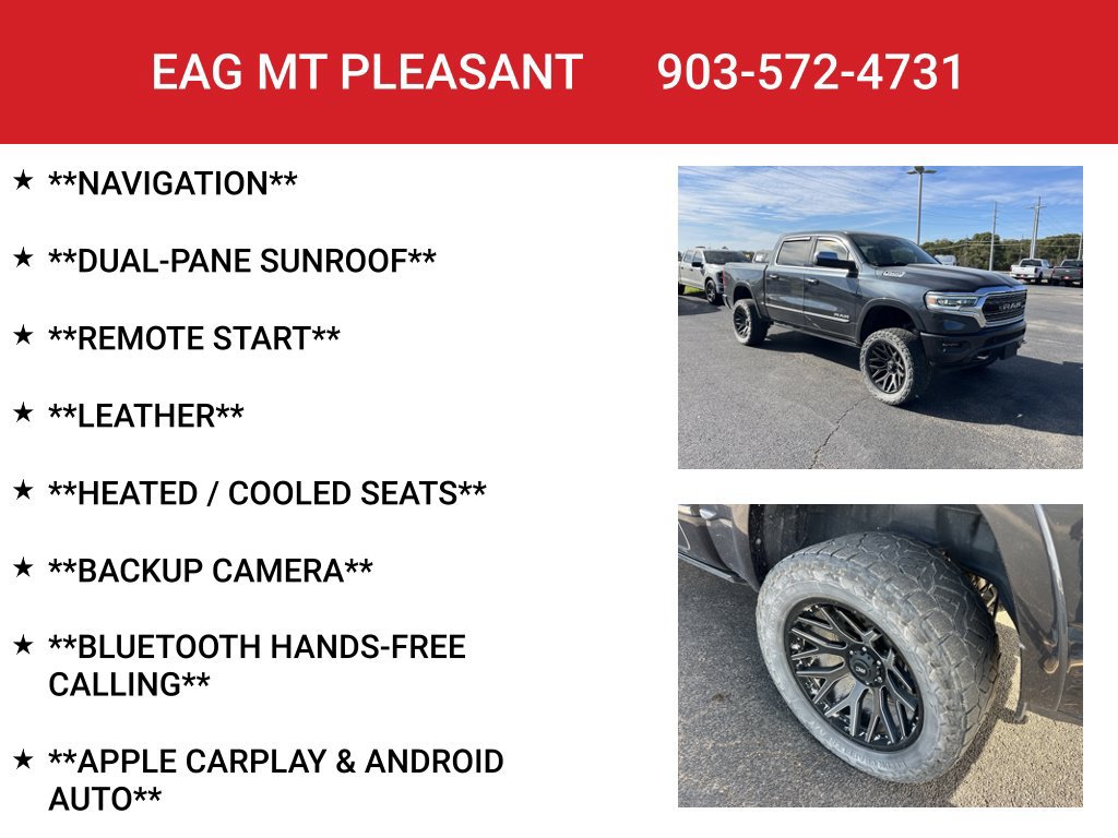 Used 2019 RAM 1500 Limited w/ Advanced Safety Group AWD/4WD image 4