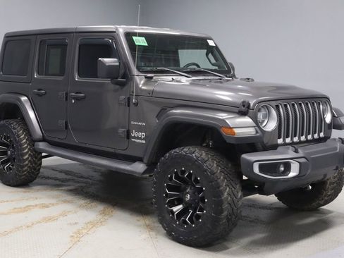 Used 2018 Jeep Wrangler Unlimited Sahara w/ Cold Weather Group image 1