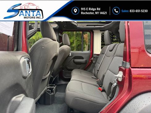 Used 2022 Jeep Wrangler Unlimited Sport w/ Sun And Sound Package AWD/4WD image 14