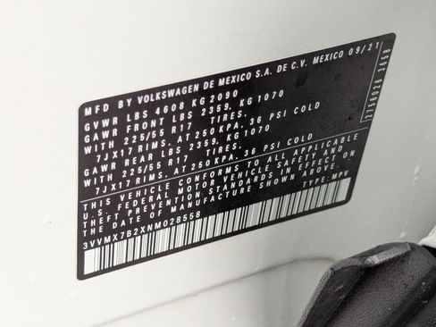 Used 2022 Volkswagen Taos S w/ IQ Drive S Package image 37