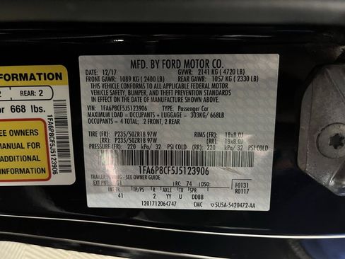 Used 2018 Ford Mustang GT Premium w/ Enhanced Security Package image 22