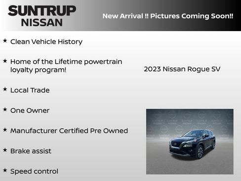 Certified 2023 Nissan Rogue SV AWD/4WD image 5