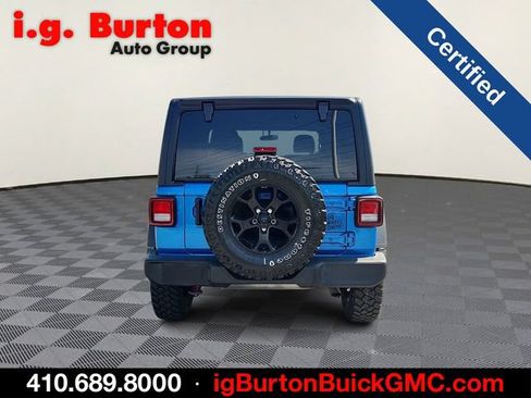 Used 2022 Jeep Wrangler Unlimited Sport AWD/4WD image 5