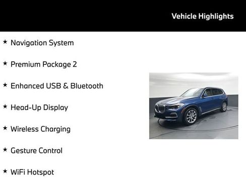 Used 2019 BMW X5 xDrive50i w/ Premium Package 2 image 5