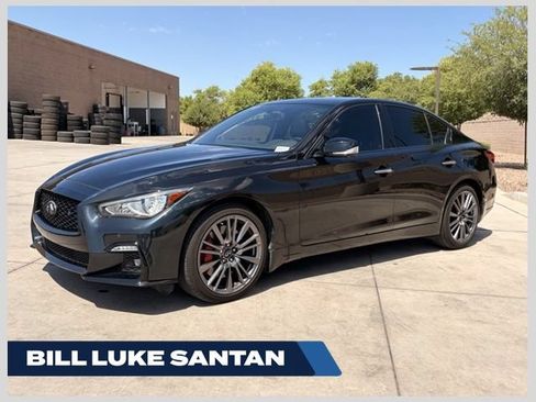 Used 2024 INFINITI Q50 Red Sport 400 w/ Black Opal Edition AWD/4WD image 1