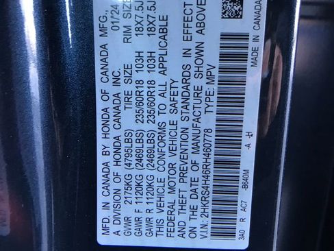 Certified 2024 Honda CR-V EX image 15