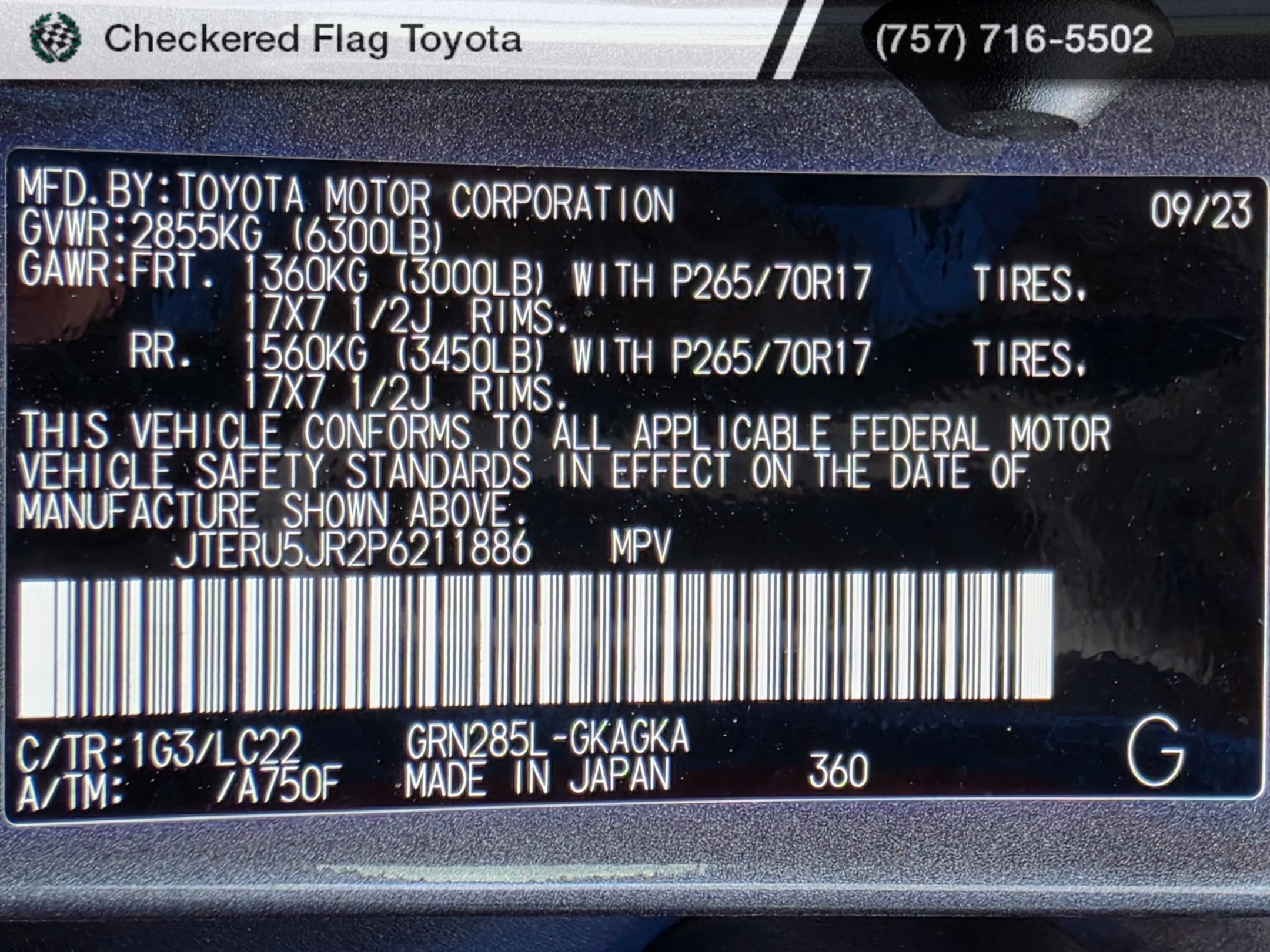 Used 2023 Toyota 4Runner TRD Off-Road Premium w/ Off Road Premium Plus Package AWD/4WD image 22