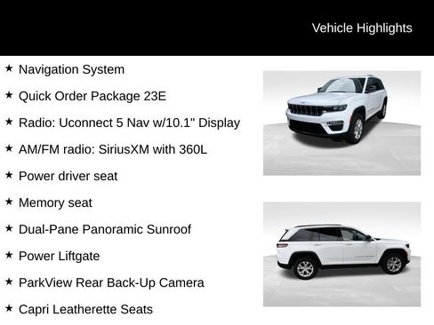 Used 2023 Jeep Grand Cherokee Limited AWD/4WD image 36