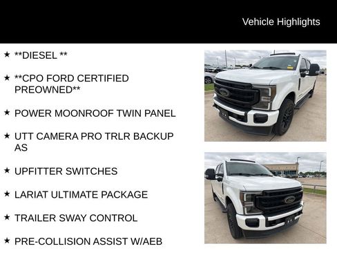 Used 2022 Ford F250 Lariat w/ Lariat Ultimate Package AWD/4WD image 5