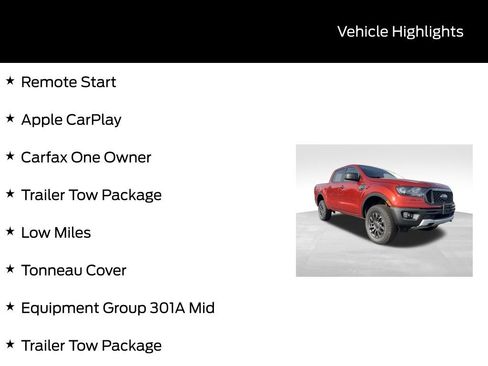 Used 2023 Ford Ranger XLT w/ Equipment Group 301A Mid image 6