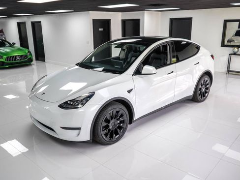 Used 2020 Tesla Model Y Long Range AWD/4WD image 2