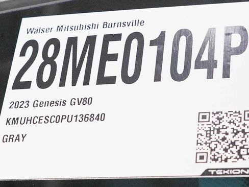 Used 2023 Genesis GV80 3.5T Advanced + AWD/4WD image 35