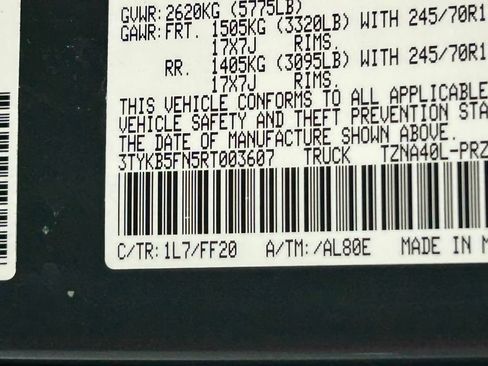 Used 2024 Toyota Tacoma SR5 RWD image 38