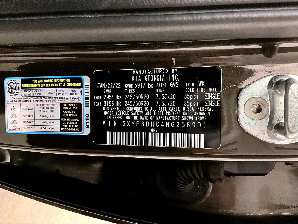 Used 2022 Kia Telluride EX w/ EX Premium Package AWD/4WD image 19