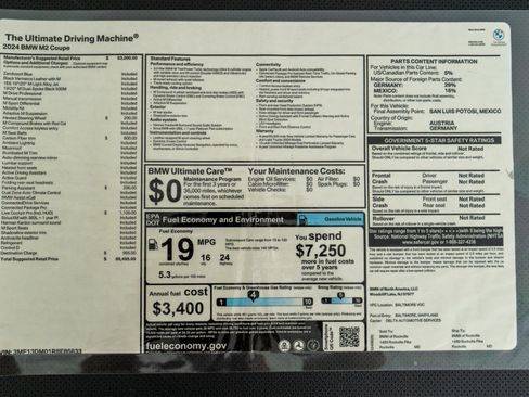 Used 2024 BMW M2 image 24