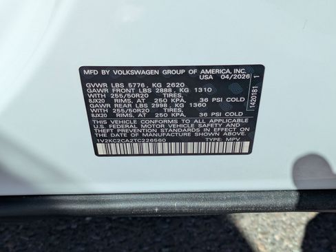 New 2026 Volkswagen Atlas Cross Sport SE AWD/4WD image 18