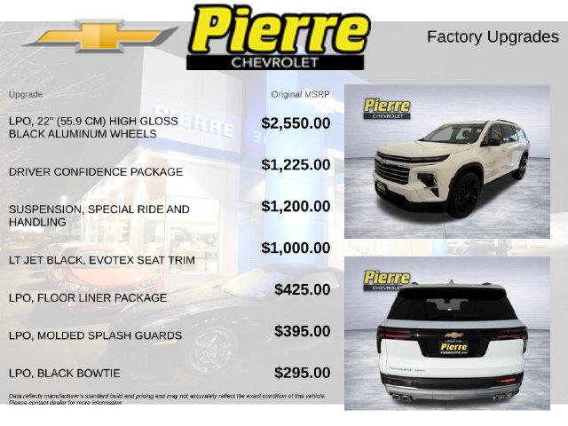 New 2026 Chevrolet Traverse LT w/ Driver Confidence Package AWD/4WD image 13